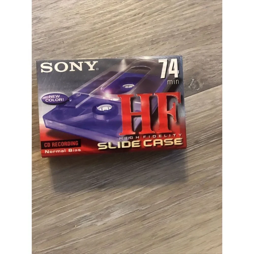 Sony 74 Min. HF High Fidelity CD Recording Normal Bias Cassette.